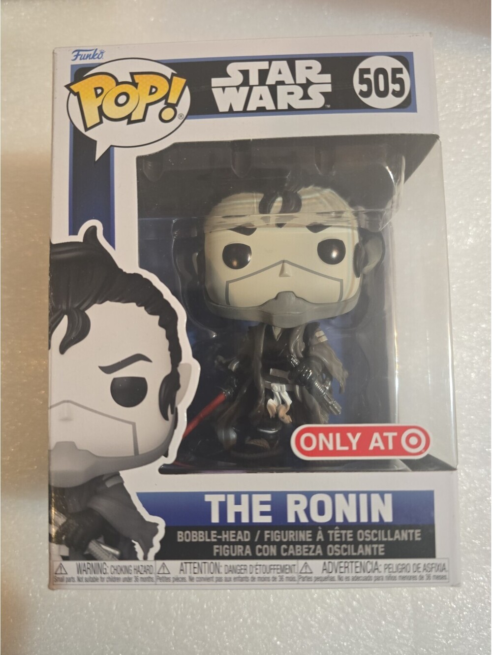 Funko Pop Star Wars Visions The Ronin #505 Target Exclusive Vinyl Figure Vaulted